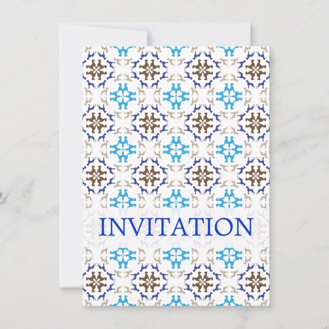 Invitation Grand Danois (Devant)