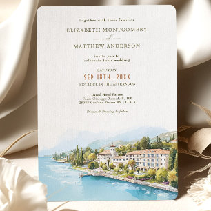 Invitation Grand Hotel Fasano Italie Destination de Mariage