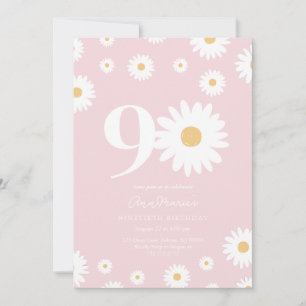 Invitation Grand Jalon de la Marguerite Quatre-Vingt-Dix Ans