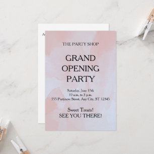 Invitation Grand ouverture d'entreprise Autres célébrations