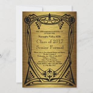 Invitation Grand Prix Gatsby Prom