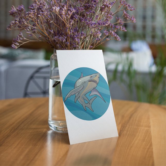 Invitation Grand requin blanc (Créateur téléchargé)