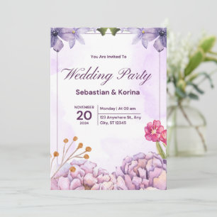 Invitation Grande ouverture de la boutique de mode MK