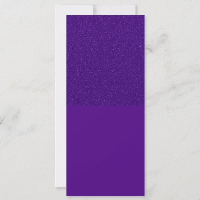 Invitation Grande Taille Violet Semi-Irisation – P (Devant)