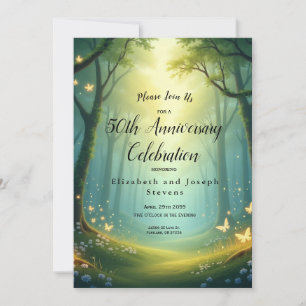 Invitation Grandeur brillante ensoleillée enchantée
