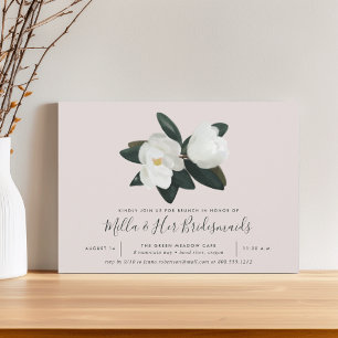 Invitation Grandiflora Magnolia Sud Bridesmaids Brunch
