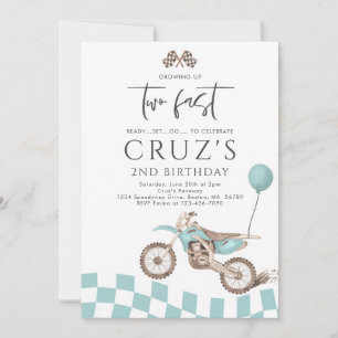 Invitation Grandir Deux Vélo Jaune Rapide Jaune Dirt Boy Anni