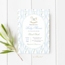 Grandmillennial Rocse Baby shower Boy