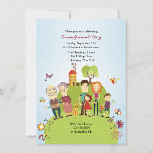 Invitation Grands-parents heureux