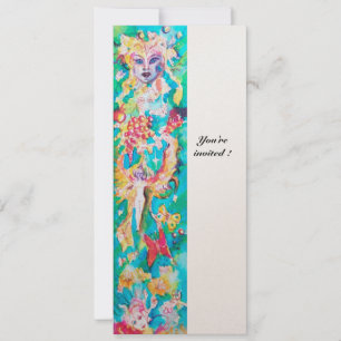 Invitation GRAPE FAIRY TALE Colorful Imaginaire Party Program