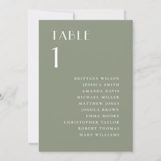 Invitation Graphique de placement des invités de mariage de j