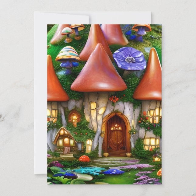 Invitation Graphique magique (Devant)