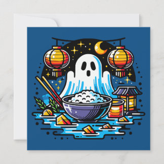Invitation Graphisme du Festival des fantômes affamés
