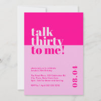 Gras Hot rose 'Talk Thirty to Me' 30e anniversaire