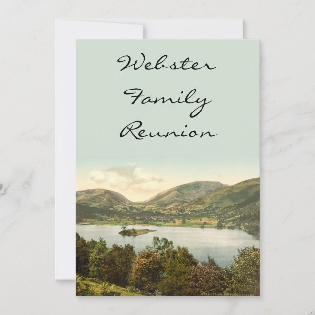 Invitation Grasmere III, Lake District, Cumbria, Angleterre (Devant)