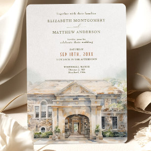 Invitation Graydon Hall Manor Toronto Mariage Destination