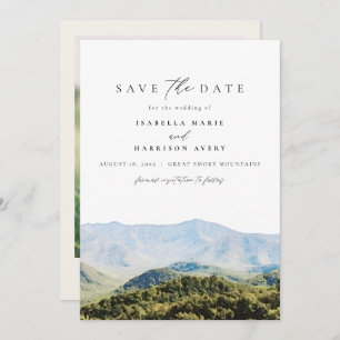 Invitation Great Smoky Mountains Destination Enregistrer la d