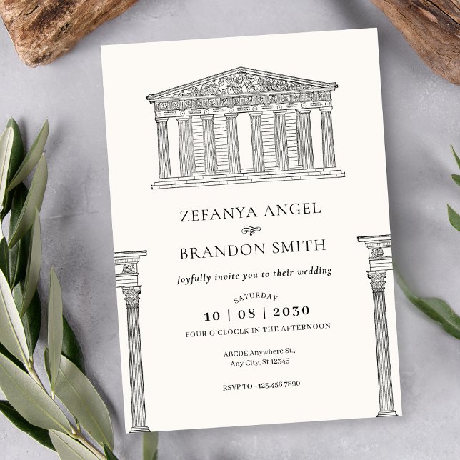 Invitation grec ancien (Créateur téléchargé)