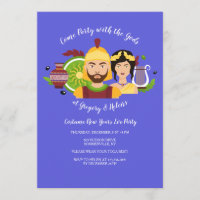 Invitation grecque de dieux