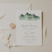 Green Mountain Country Fête des mariées Tea Party