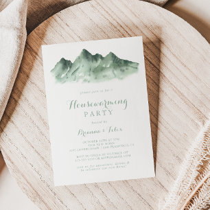 Invitation Green Mountain Country House Party
