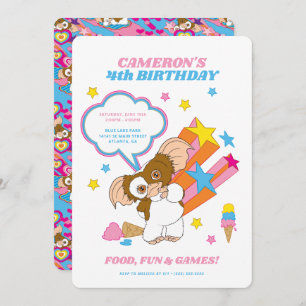 Invitation Gremlins   Anniversaire de Gizmo