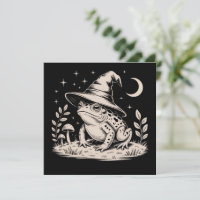 Grenouille féérique vintage Halloween Goblincore