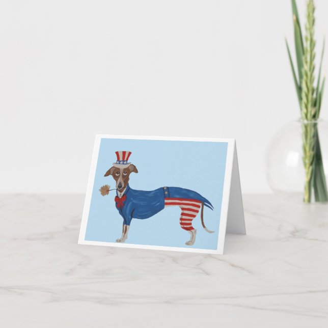 Invitation Greyhound Oncle Sam (Devant)