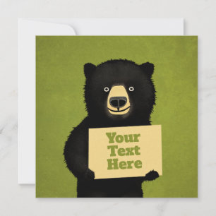 Invitation Grizzly Bear