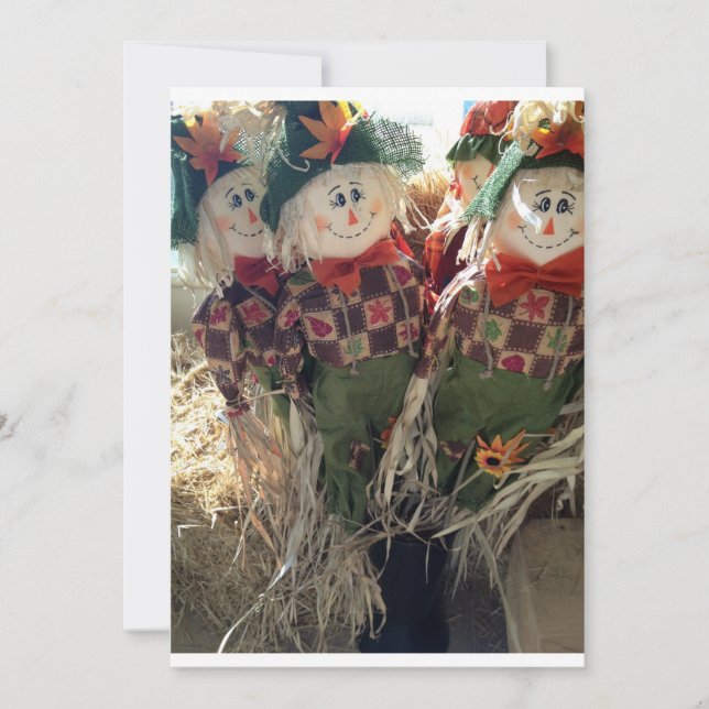 INVITATION GROUPE DE SCARECROWS (Devant)