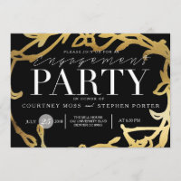 Groupe d'engagement chic | Floral or