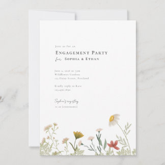 Invitation Groupe d'engagement Fleur sauvage Leander