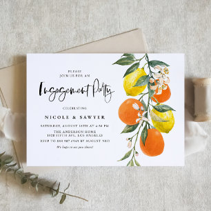 Invitation Groupe d'engagement Oranges botaniques et citrons