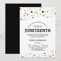 Groupe d'étoiles | Evénement Juneteenth couleurs B