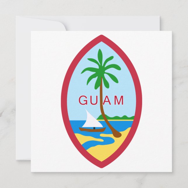 Invitation Guam Seal (Devant)