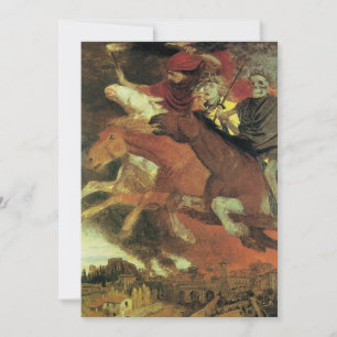 Invitation Guerre par Arnold Bocklin Effrayant, Halloween Dép