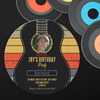 Guitare classique d'anniversaire