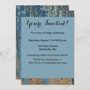 Invitation Gustav Klimt Beech