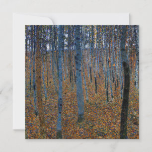 Invitation Gustav Klimt - Beech Grove I