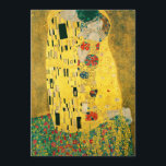 Invitation Gustav Klimt Golden Art The Kiss for Lovers<br><div class="desc">Gustav Klimt Golden Art The Kiss for Lovers Wedding Invitations</div>