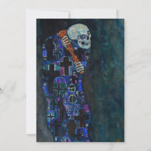 Invitation Gustav Klimt - La Mort et la Vie