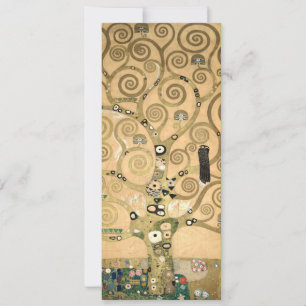 Invitation Gustav Klimt - L'Arbre de Vie, Frise Stoclet