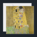 Invitation Gustav Klimt - Le baiser<br><div class="desc">The Kiss / Der Kuss - Gustav Klimt en 1907-1908</div>