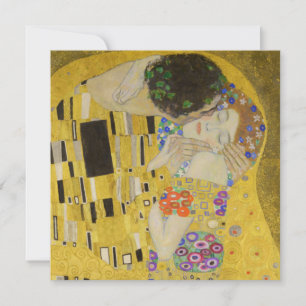 Invitation Gustav Klimt - Le baiser