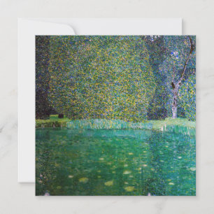 Invitation Gustav Klimt - Parc du château de Kammer sur Atter