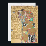 Invitation Gustav Klimt - Réalisation, Stoclet Frieze<br><div class="desc">L'Arbre de Vie,  La Frieze Stoclet,  Amateurs de réalisation - Gustav Klimt,  Carton,  1909</div>