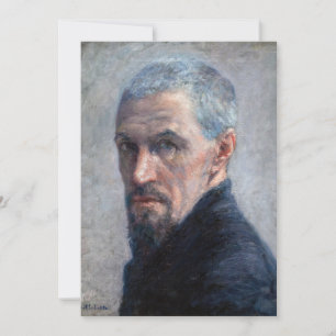 Invitation Gustave Caillebotte - Autoportrait