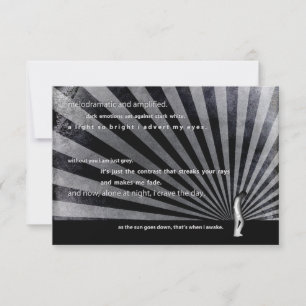 Invitation habitant de la grotte.