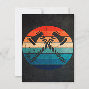 Invitation Hache de lancer