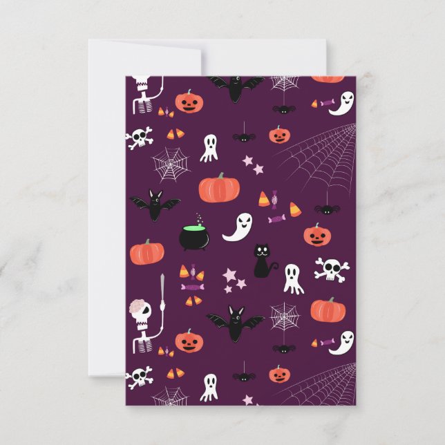 Invitation Halloween (Devant)